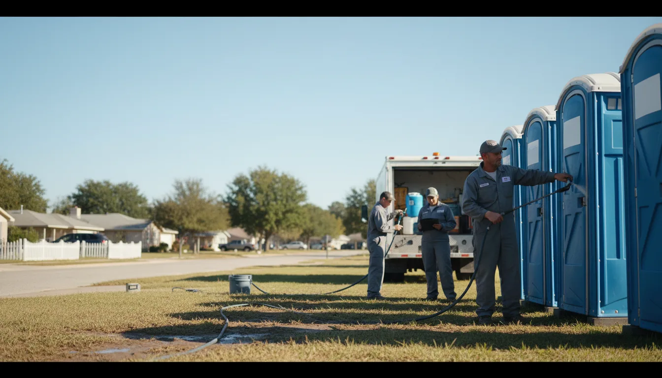 Long-Term Portable Toilet Rental in Evans, GA near me